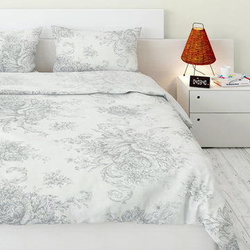 KYOMI Colorful Kolka Printed Bed Sheet